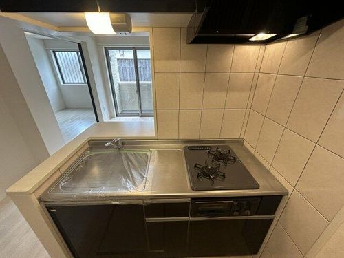 兵庫県姫路市勝原区宮田(アパート)の賃貸物件のキッチン