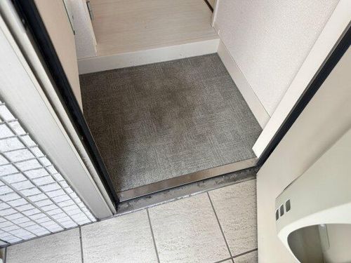兵庫県姫路市大津区平松(アパート)の賃貸物件の玄関