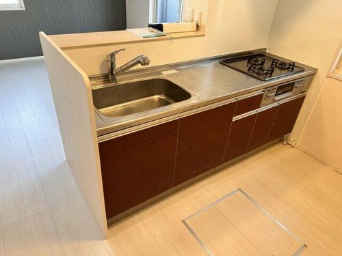 兵庫県姫路市大津区平松(アパート)の賃貸物件のキッチン