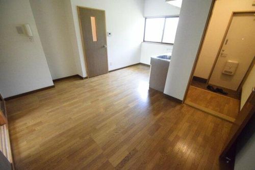 大清青谷ハイツの居間