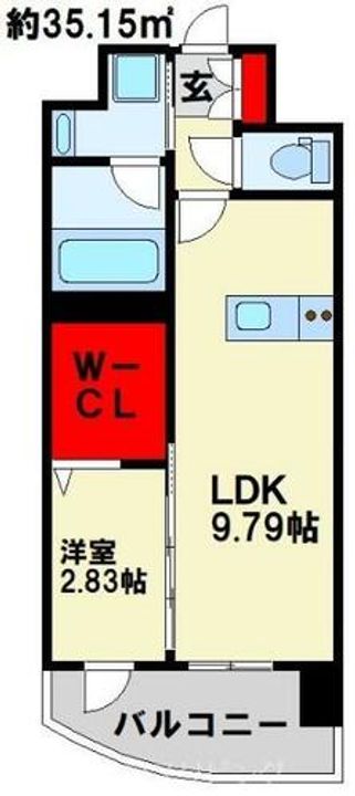 プレジデンス ざ・さくら通りの間取り