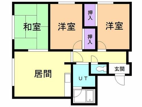 アーバンヴィラの間取り