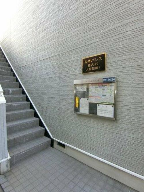 大阪府門真市野里町(アパート)の賃貸物件の玄関