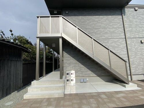 兵庫県姫路市勝原区宮田(アパート)の賃貸物件の玄関