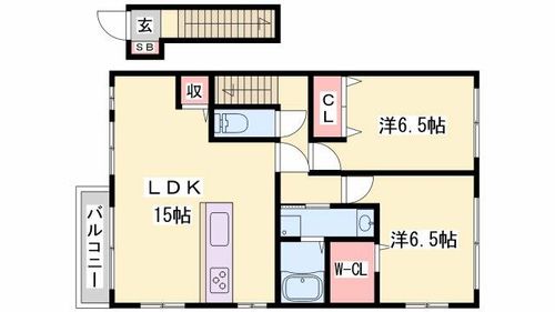 コンフォート大島ⅣA202の間取り