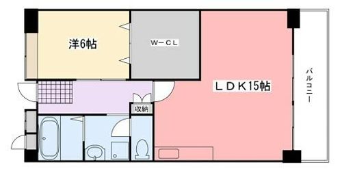 インタービレッジ八家駅前306の間取り