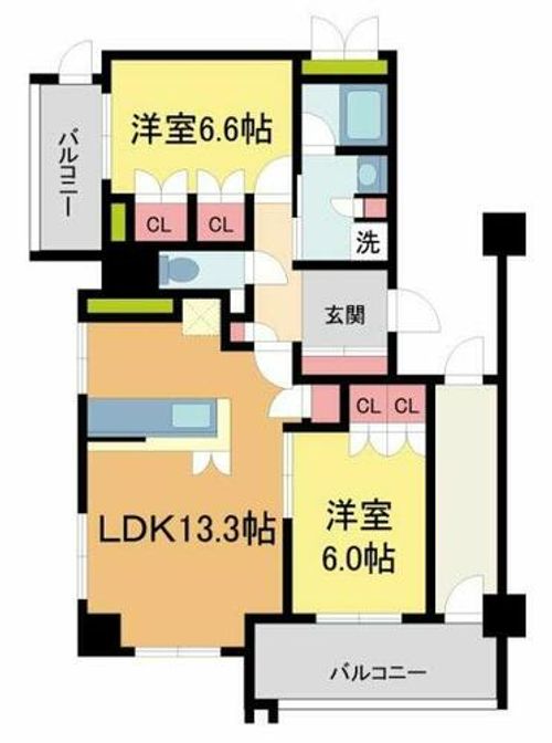 ファミール宝塚グランスイートタワーの間取り