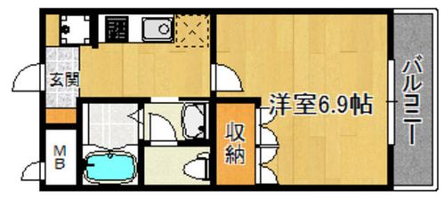 エスポアール103の間取り