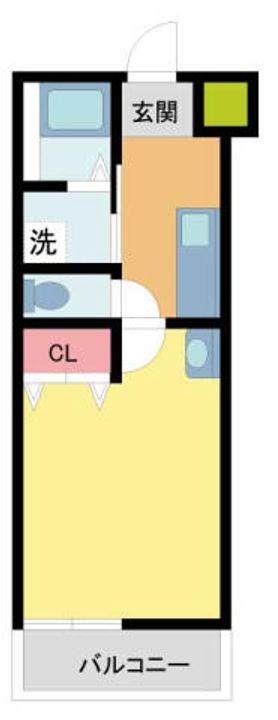 Lustore西宮北口 2号棟の間取り