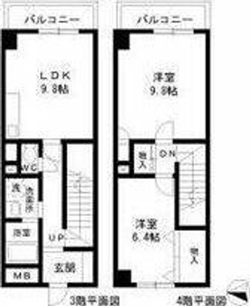 リオラードの間取り