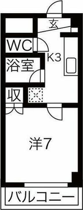 アイシンビル505の間取り