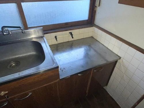 福岡県北九州市戸畑区沢見2丁目(アパート)の賃貸物件のキッチン
