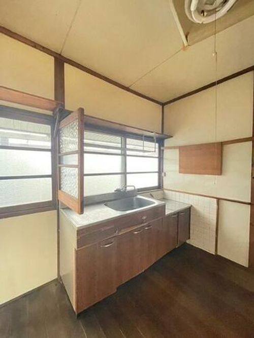 福岡県北九州市戸畑区沢見2丁目(アパート)の賃貸物件のキッチン
