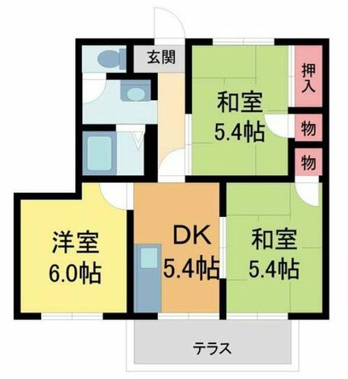 ビュー苦楽園103の間取り