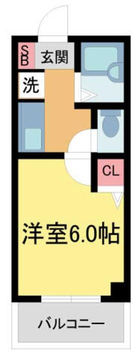 MOMO仁川205の間取り
