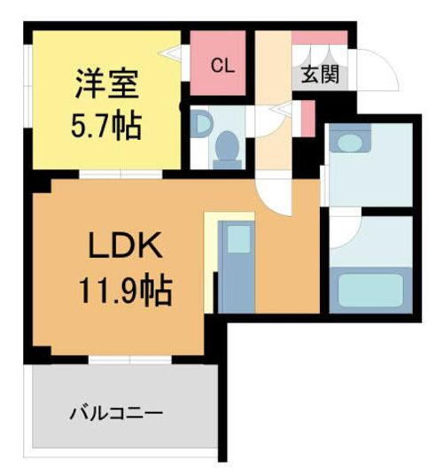 Crujiente103の間取り