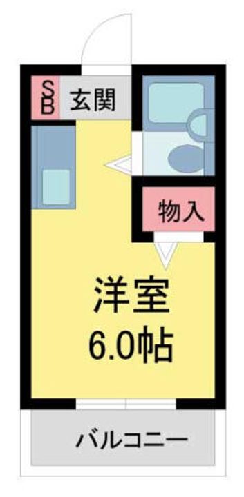 ジャルダン宝塚弐番館305の間取り