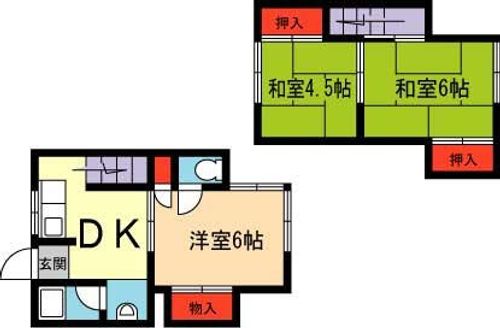 さつき住宅3の間取り