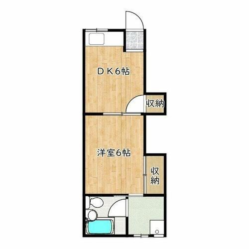 メゾン浜寺の間取り