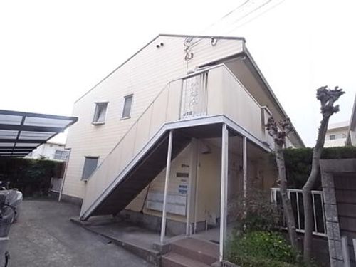 宝山ハイツA203の玄関