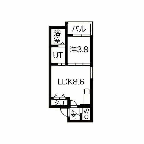グランフォートの間取り