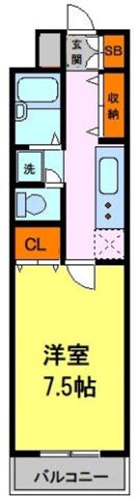 スマート花屋敷の間取り