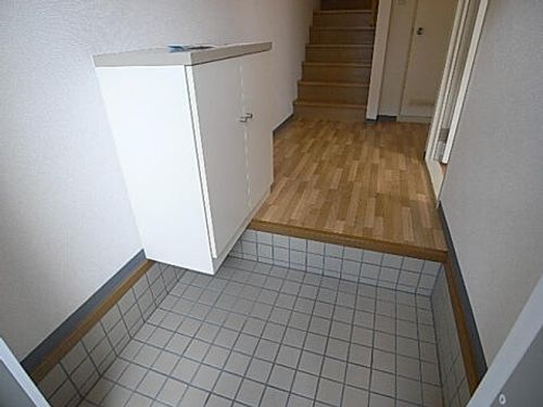 ドミール花屋敷102の玄関