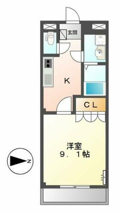 コスモステージの間取り