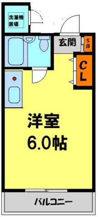 カーサ鹿谷301の間取り