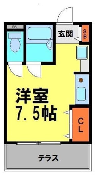 アモ花屋敷100の間取り