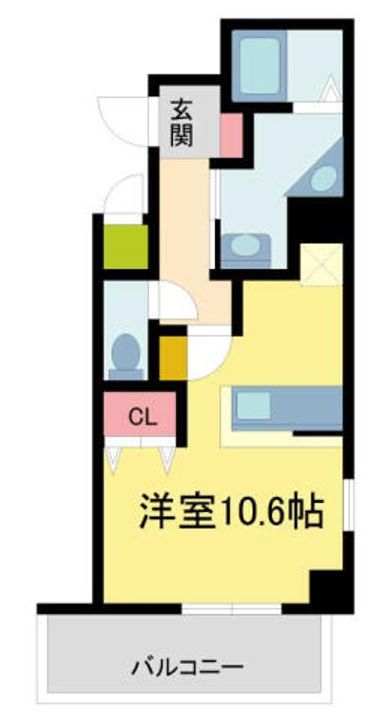 キセラ川西弐番館503の間取り