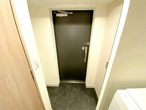 プレサンス難波デヴァンテの玄関