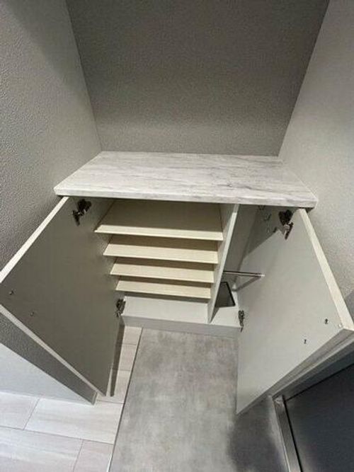 ブランシエスタ天満の玄関