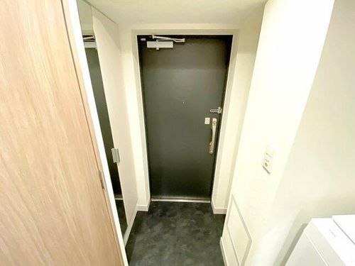 プレサンス難波デヴァンテの玄関