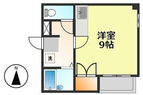 愛知県清須市西枇杷島町辰新田(マンション)の賃貸物件3Cの間取り