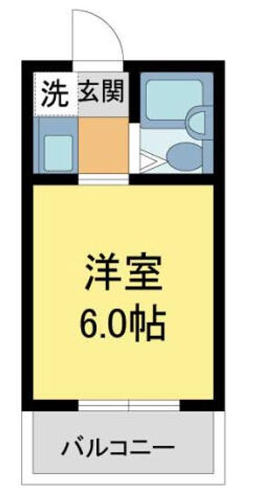 ロイヤルプラザ西宮102の間取り
