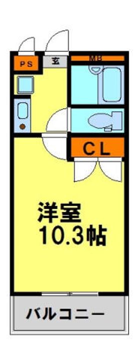 ルナ・ピエーナIII302の間取り