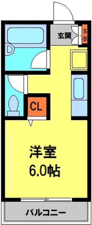 リベルテ櫻井202の間取り