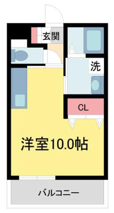 ガーデン花屋敷102の間取り