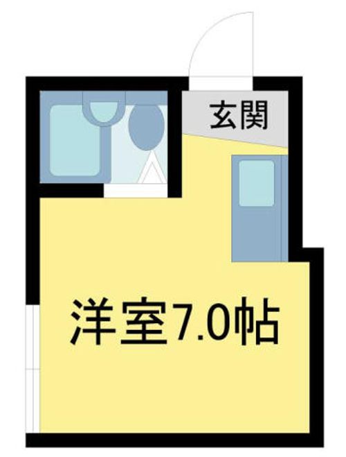 サンパレス21甲子園102の間取り
