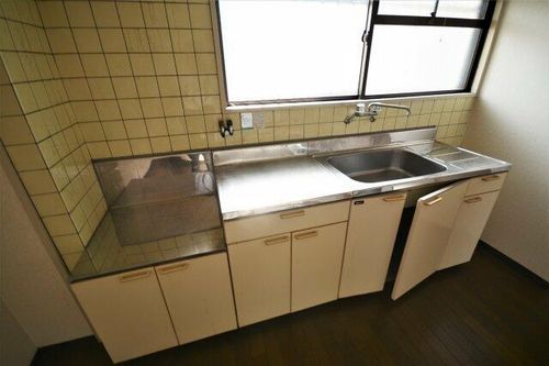 大阪府堺市西区鳳北町4丁(マンション)の賃貸物件のキッチン