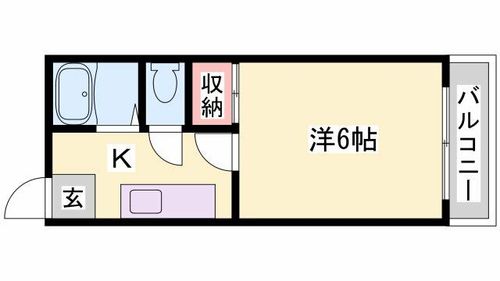 キューブM&M102の間取り