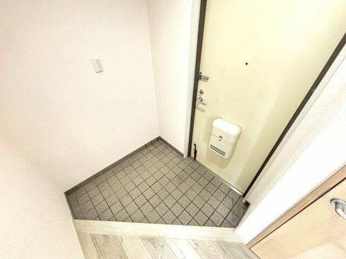 羽曳野ローズマンションの玄関