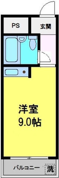 クレインビル中央町の間取り