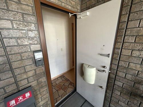 兵庫県姫路市網干区大江島古川町(アパート)の賃貸物件の玄関