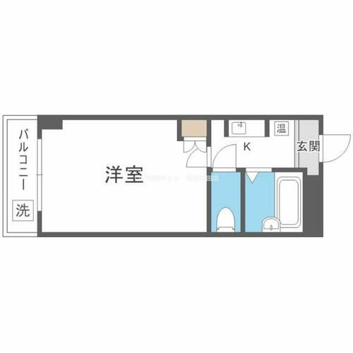 エムロード蒲生の間取り