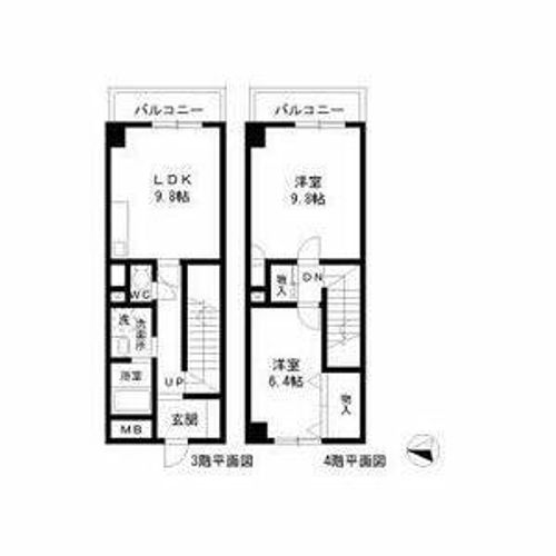 リオラードの間取り