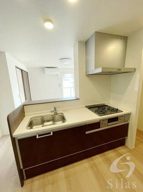 兵庫県西宮市甲子園六石町(アパート)の賃貸物件のキッチン