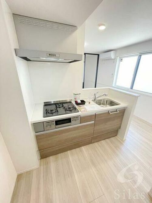 兵庫県西宮市学文殿町2丁目(アパート)の賃貸物件のキッチン