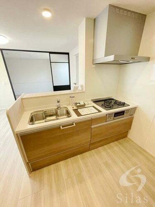 兵庫県西宮市学文殿町2丁目(アパート)の賃貸物件のキッチン